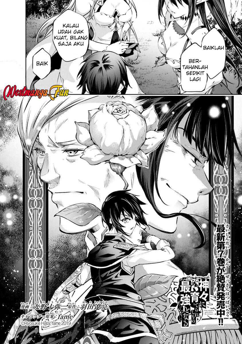 Kamigami ni Sodaterare Shimo no, Saikyou to Naru Chapter 53 Bahasa Indonesia